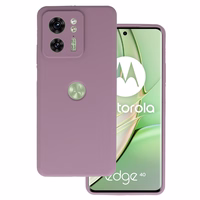 Silicone Lite Ümbris jaoks Motorola Edge 40 5G heather