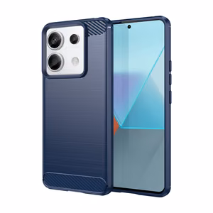 Carbon Ümbris jaoks Xiaomi Redmi Note 13 Pro - sinine