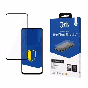Karastatud klaas 3mk HardGlass Max Lite must jaoks Oppo A58 4G