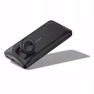 Akupank Veger W1156 must 10000mAh (juhtmevaba laadimine 15W / PD 22.5W / QC3.0)