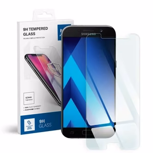 Tempered glass to Samsung Galaxy A5 2017 Blue Star