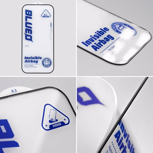 Karastatud klaas 5D Mr. Monkey Glass (Airbag Anti-Broken) Apple iPhone 17 Pro must