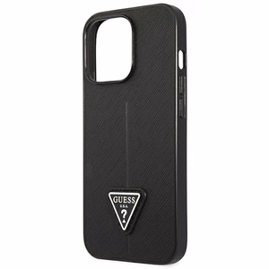 Guess GUHCP14LPSATLK iPhone 14 Pro 6.1" must/must hardcase SaffianoTriangle Logo