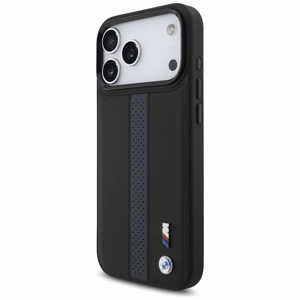 BMW M Perforated Stripe Logo MagSafe Ümbris jaoks iPhone 17 Pro Max - Sinine