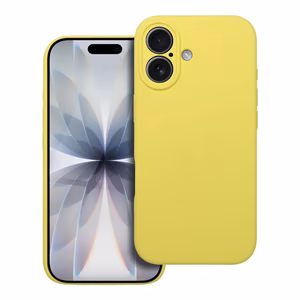 Ümbris Silikoon 2mm jaoks IPHONE 17 lemon