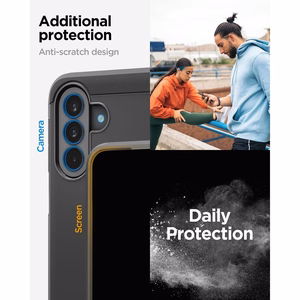 Spigen Tough Armor ümbris Galaxy A37 5G must