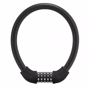 Rockbros RKS870-BK koodiga jalgrattalukk 85 cm terastrossiga – must