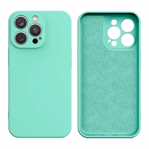 Silicone ümbris jaoks Samsung Galaxy A14 5G / Galaxy A14 silicone cover mint roheline