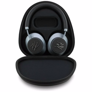 Juhtmevabad ANC kõrvaklapid KARL LAGERFELD Grained Initials KF003083, mustad