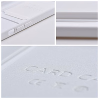 Ümbris jaoks iPhone 15 PRO MAX Card Ümbris valge