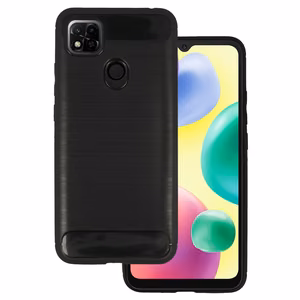 Back Ümbris CARBON jaoks XIAOMI REDMI 10A Must