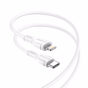 Borofone Kaabel BX51 Triumph - Type C to Lightning - 2,4A 1 metre valge
