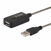 SAVIO CL-130 USB active port extension 10m USB 2.0-A male USB 2.0-A female must