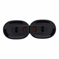 Powerbank Veger W0587 2,4A 2 pcs 2 x 5000 mAh with hand warmer must and hõbedane