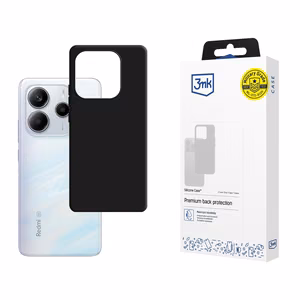 3mk Silicone Ümbris jaoks Xiaomi Redmi Note 14 5G - must