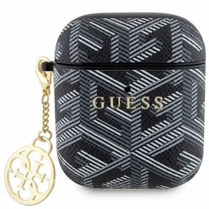 Guess GUA2PGCE4CK ümbris jaoks AirPods 1/2 - must GCube Charm