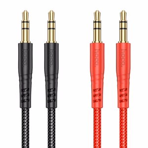 Kabel AUX Jack 3,5 mm do Jack 3,5 mm Hoco 1 m UPA24 must