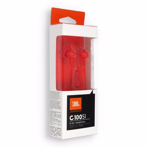 Kõrvaklapid JBL C100SI punane