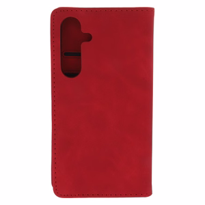 Nutikas Suede ümbris for Samsung Galaxy S25 punane