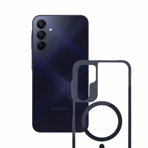 3mk Satin Armor MagCase jaoks Samsung Galaxy A15 5G - läbipaistev