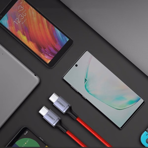 Ugreen US294 USB-C - USB-C 3A 480Mb/s kaabel 1m punane