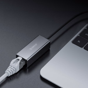 Orico XC-R45-V1 võrguadapter USB-C–RJ45, Gigabit Ethernet, 1 Gbps – must