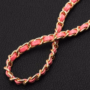 Chain / Rope with Hoidja GLAMOUR fit all models 80mm max width roosa
