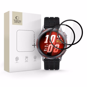 Tech-Protect Glass Flex+ 2 tk hübriidklaas Huawei Watch GT Runner 2 jaoks – must
