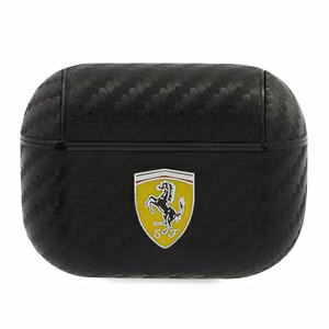 Ferrari FESAPCABK AirPods Pro ümbris On Track PU Carbon – must