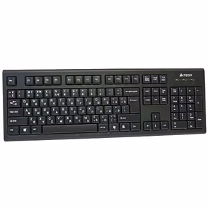 A4Tech KR-85 клавиатура USB QWERTY US English чёрная