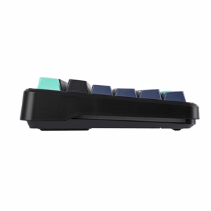 AULA Gasket F87 Pro klaviatuur must tsüaan sinine GrayWoodV4 RGB