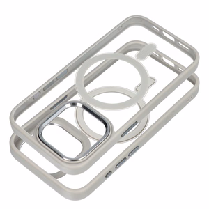 COLOR EDGE MAG COVER Ümbris compatible with MagSafe jaoks IPHONE 15 Pro titatnium hall