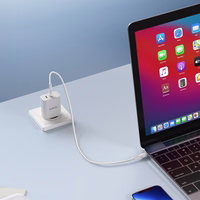 Dux Ducis Duzzona wall laadija T4 - 2xType C - PD 35W valge