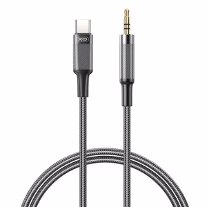 XO audiokaabel NB-R279B USB-C - 3,5 mm pesa 1,0m valge