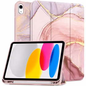 Tech-Protect SC Pen Ümbris jaoks iPad 10.9" 2022 - roosa Marble