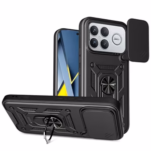 Tech-Protect CamShield Pro ümbris Xiaomi Poco F8 Ultra jaoks - must