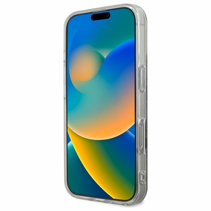 Guess IML 4G MagSafe ümbris jaoks iPhone 16 Pro - brown