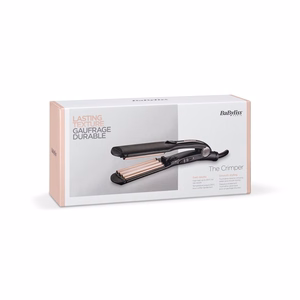 BaByliss The Crimper 2165CE – juuksekrepitangid, must/roosa