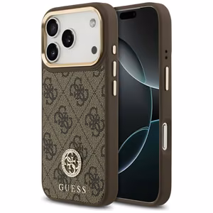Guess 4G Strass Logo MagSafe ümbris jaoks iPhone 17 Pro - brown