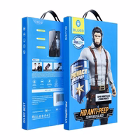 Karastatud klaas 5D Mr. Monkey Glass (Strong Privacy) Apple iPhone X/XS/11 Pro must