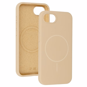 Magsafe Slim Silicone jaoks Iphone 16e brown