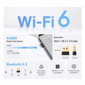 БЕСПРОВОДНОЙ АДАПТЕР 900MBPS USB/ARCHER TX10UB NANO TP-LINK