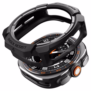 Spigen Rugged Armor Case for Samsung Galaxy Watch Ultra 47mm - Matte Black