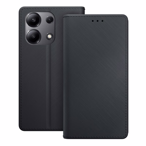 3mk Wallet Ümbris jaoks Xiaomi Redmi Note 13 Pro 4G - must
