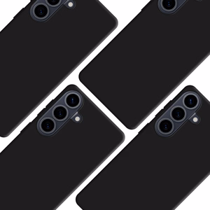 3mk Matt ümbris Samsung Galaxy S26 jaoks - matt must