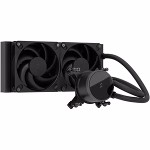 Fractal Design vedelikjahutus Radius 240, must, Intel, AMD