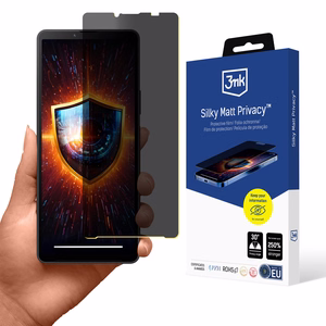 Sony Xperia 10 V – 3mk Silky Matt Privacy privaatsusfilter