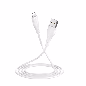 Borofone Кабель BX18 Optimal - USB to Lightning - 2A 1 метр белый