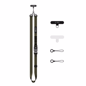 Tech-Protect C9S Rope Crossbody Phone Lanyard - Green
