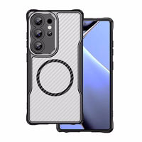 Defender Carbon Mag ümbris jaoks Samsung Galaxy S26 Ultra must